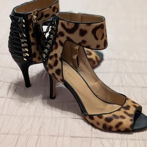 Nine West Leopard Print Heels